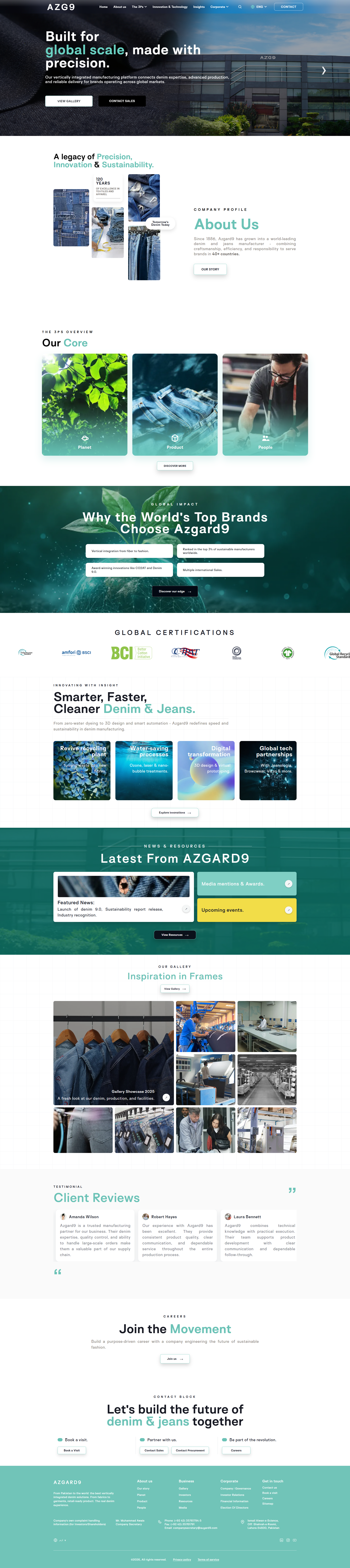 Azgard9 Websites project