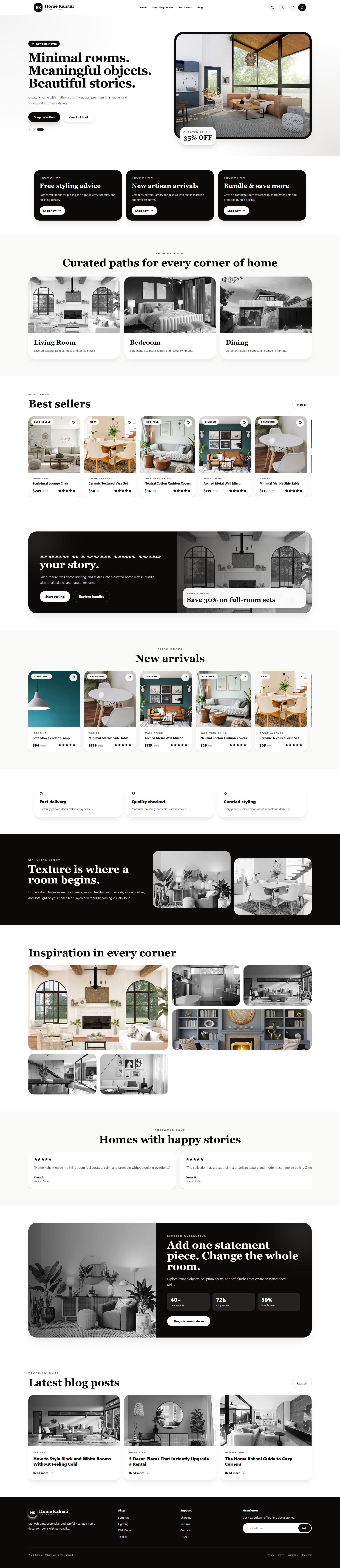 Home Kahani Websites project